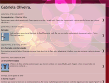 Tablet Screenshot of gabrieladevocionais.blogspot.com