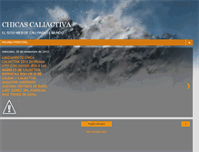 Tablet Screenshot of chicacaliactiva.blogspot.com