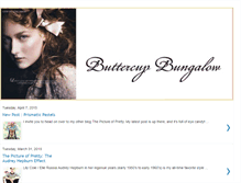 Tablet Screenshot of buttercupbungalow.blogspot.com