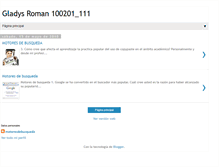 Tablet Screenshot of gladysroman100201111.blogspot.com