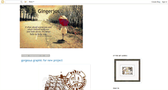 Desktop Screenshot of gingerjos.blogspot.com