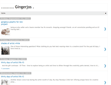 Tablet Screenshot of gingerjos.blogspot.com