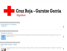 Tablet Screenshot of cruzrojaelgoibar.blogspot.com