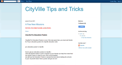 Desktop Screenshot of cityvilletipsntricks.blogspot.com