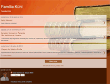 Tablet Screenshot of familiakuhl.blogspot.com
