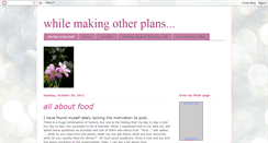 Desktop Screenshot of justjulia-whilemakingotherplans.blogspot.com