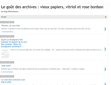 Tablet Screenshot of le-gout-des-archives.blogspot.com