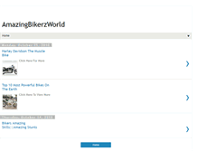 Tablet Screenshot of amazingbikerzworld.blogspot.com