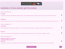 Tablet Screenshot of melaniaeilsuoamoreperlacucina.blogspot.com