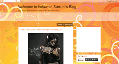 Desktop Screenshot of kolawolesam.blogspot.com