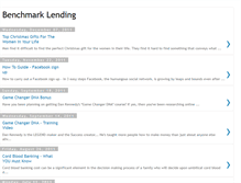 Tablet Screenshot of benchmark-lending.blogspot.com