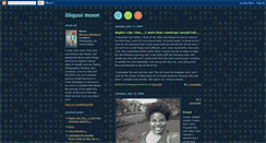 Desktop Screenshot of liliquoimoon.blogspot.com
