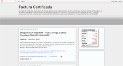 Desktop Screenshot of facturacertificada.blogspot.com