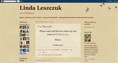 Desktop Screenshot of lindaleszczuk.blogspot.com