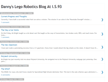 Tablet Screenshot of lego-robotics.blogspot.com
