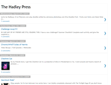 Tablet Screenshot of hadleypress.blogspot.com