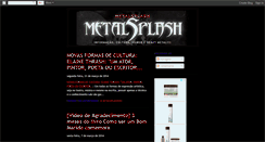 Desktop Screenshot of metalsplash.blogspot.com