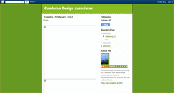 Desktop Screenshot of cumbriandesignassociates.blogspot.com