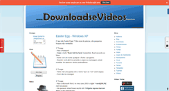 Desktop Screenshot of downloadsevideos.blogspot.com