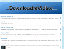 Tablet Screenshot of downloadsevideos.blogspot.com