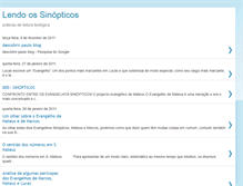 Tablet Screenshot of lendoossinopticos.blogspot.com