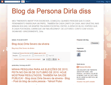 Tablet Screenshot of blogdapersonadirladiss.blogspot.com