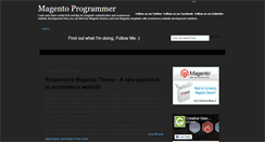 Desktop Screenshot of magentoexpert.blogspot.com