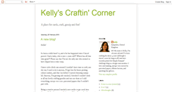 Desktop Screenshot of kellyscraftincorner.blogspot.com