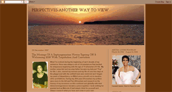 Desktop Screenshot of perspectives-anotherwaytoview.blogspot.com