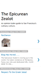 Mobile Screenshot of epicureanzealot.blogspot.com