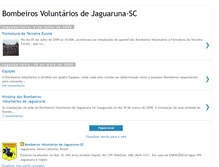 Tablet Screenshot of bombeirosvoluntariosjaguaruna.blogspot.com
