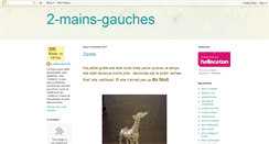 Desktop Screenshot of 2-mains-gauches.blogspot.com