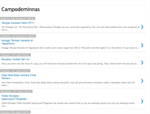 Tablet Screenshot of campodeminnas.blogspot.com