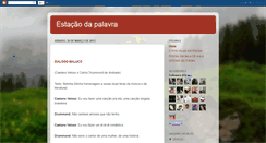 Desktop Screenshot of estacaodapalavra.blogspot.com