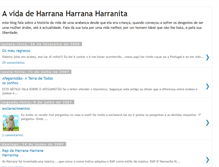 Tablet Screenshot of harranaharranita.blogspot.com