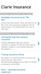 Mobile Screenshot of clarieinsurance.blogspot.com