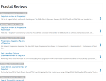 Tablet Screenshot of fractal-reviews.blogspot.com