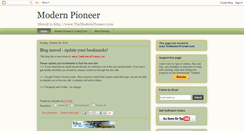 Desktop Screenshot of modern-pioneer.blogspot.com