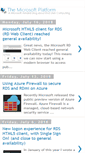 Mobile Screenshot of microsoftplatform.blogspot.com