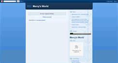Desktop Screenshot of mercysthings.blogspot.com