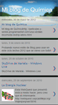 Mobile Screenshot of miblogpersonaldequimica.blogspot.com