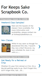 Mobile Screenshot of forkeepssakescrap.blogspot.com