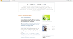 Desktop Screenshot of medicalabstracts.blogspot.com