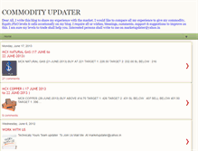 Tablet Screenshot of commodityupdater.blogspot.com