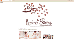 Desktop Screenshot of karineflores.blogspot.com