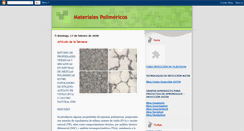 Desktop Screenshot of materialespolimericos.blogspot.com