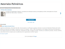 Tablet Screenshot of materialespolimericos.blogspot.com