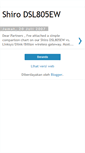 Mobile Screenshot of dsl805ew.blogspot.com