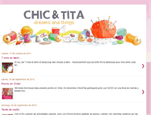 Tablet Screenshot of chic-tita.blogspot.com