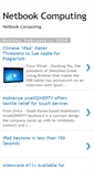 Mobile Screenshot of netbookcomputing.blogspot.com